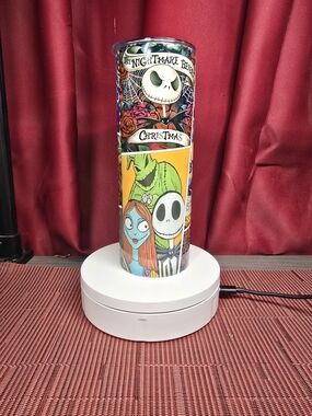 The Nightmare Before Christmas Colorful Character Stainless Drink Tumbler